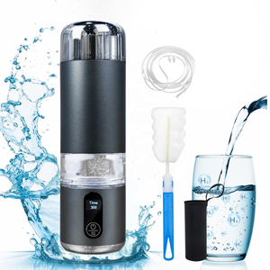 2025 tendencia mejor 8000PPB botella generadora <span class=keywords><strong>de</strong></span> <span class=keywords><strong>agua</strong></span> rica en hidrógeno alcalino inteligente fuente <span class=keywords><strong>de</strong></span> alimentación USB portátil escritorio fácil - Product Image 1