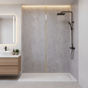 WOOJOO WELLBOARD, superventas, diseño moderno, baño, impermeable, a prueba de fuego, paneles de paredes de ducha, interior ecológico en Corea - Product Image 3