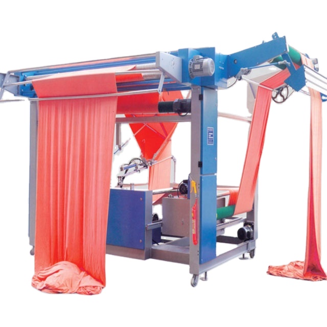 BU-216 Automatic Knitted Or Woven Fabric Edge Double Folding Machine