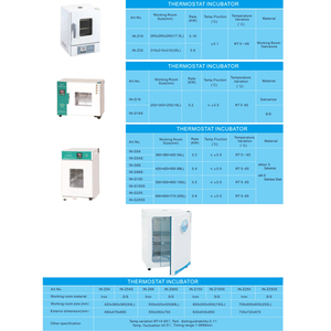 Vi sinh vật lồng ấp nhiệt độ không đổi phòng thí nghiệm xách tay điện tĩnh nhiệt lồng ấp 25l-270l - Product Image 6
