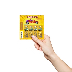 Encuentra la Tarjeta del Mismo Tema para Ganar en el Juego de Lotería Rasca y Gana con Temática de Autos, Impresión Digital de Tarjetas de Rasca y Gana, Impresión de Boletos de Lotería - Product Image 2