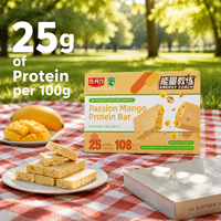 Barre protéinée végétalienne de remplacement de repas en gros, personnalisable en usine avec marque privée pour la gestion de la santé, le petit-déjeuner et la nutrition diététique