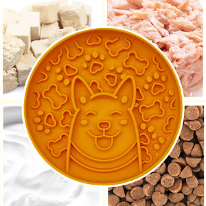 Ciotola da Viaggio Personalizzata in Silicone per Cani e Gatti, Design Moderno e Lussuoso, Antiaderente con Ventose, per Alimentazione Lenta - Product Image 5