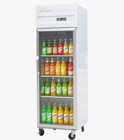 Energy Commercial Glass Beverage Refrigerator Display Cooler Stainless Steel Drink Beer Fridge for Bar Cafe Shop
