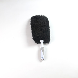 Plumeau anti-poussière en fibres noires électrostatiques, poignée souple, outil de nettoyage domestique - Product Image 4
