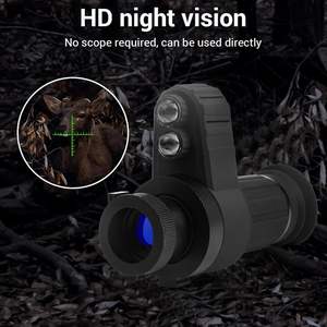 2x-7x Zoom Image Head-Mounted Monocular Night Vision Goggles Stabilized HD Screen Rechargeable Battery Aluminum - Product Image 6
