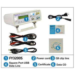 เครื่องกำเนิดสัญญาณดิจิตอล DDS แบบสองช่องสัญญาณ Feeltech FY3200S 12MHZ 25MHz พร้อมฟังก์ชันวัดความถี่คลื่นไซน์และพัลส์ - Product Image 2