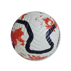 Ballon de football en cuir personnalisé de haute qualité à prix abordable, taille 5, pour l'entraînement - Product Image 5