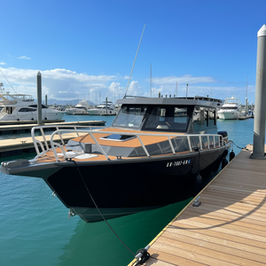 Yacht <span class=keywords><strong>de</strong></span> pêche <span class=keywords><strong>de</strong></span> <span class=keywords><strong>luxe</strong></span> en aluminium soudé <span class=keywords><strong>de</strong></span> 25 pieds avec moteur hors-bord, performances haute vitesse pour le sport et la croisière - Product Image 1