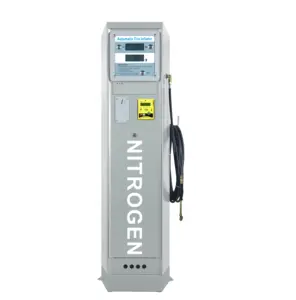 G5 không thấm nước đồng tiền hoạt động Nitơ lốp inflators với thép không gỉ tủ cho trạm xăng lốp inflator