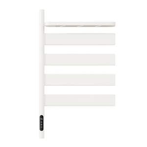 Vente directe d'usine. Sèche-serviettes de salle de bain rotatif à 360 degrés en acier inoxydable 304 à tube plat. - Product Image 2