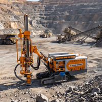 Foreuse de surface DTH intégrée ZGYX 545H pour utilisation en extérieur, profondeur de forage 24m, avec dépoussiéreur à sec