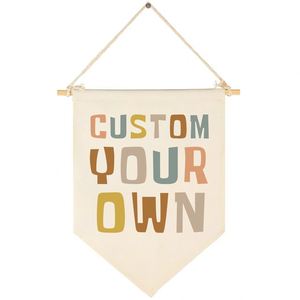 Drapeau mural en polyester imprimé numériquement, bannière et fanion pour la maison, vente en gros du fabricant - Product Image 1