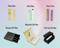 Flacon pulvérisateur de parfum premium 5 pièces avec boîte, mini flacons rechargeables pour huiles essentielles, flacon pulvérisateur en verre pour parfum