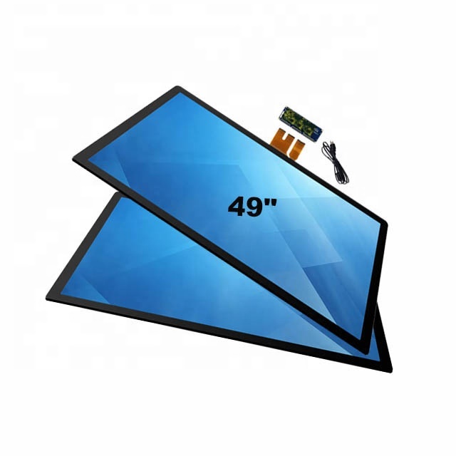 32" 43" 49"55"65" Glass+glass Capacitive Interactive Touch Screen