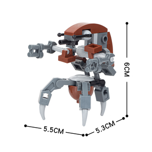 Nouveauté MOC2011 Droideka Robot Fit Vente Chaude Space Wars Comic Bricks Films Action Collection Minifigs Briques de Construction Jouets - Product Image 2