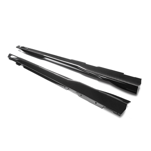 Faldas laterales estilo X para <span class=keywords><strong>BMW</strong></span> Serie <span class=keywords><strong>4</strong></span>, G26, <span class=keywords><strong>4D</strong></span>, fibra de carbono seca, extensión lateral - Product Image 3
