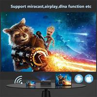 Projecteur intelligent LED YT100 Mini projecteur mobile HD portable Projecteur vidéo intelligent Android pour la maison et le bureau