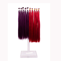 VONVIK Présentoir Moderne Pliable Écologique en Acrylique pour Extensions de Cheveux en Paquets - Vente en Gros Usine