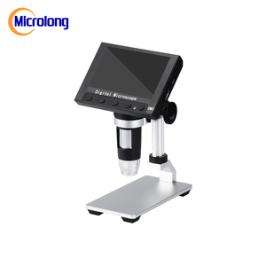 Portable Full HD Stereo Electron 2MP Digital Camera LCD Display 8 LED Lights (Adjustable Brightness) Manual DM3 Stereo <b>Microscop</b> - Product Image 2