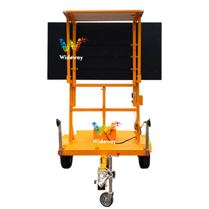 Di động năng lượng mặt trời-Powered gấp dấu hiệu giao thông Trailer với <span class=keywords><strong>LED</strong></span> nhấp nháy mũi tên <span class=keywords><strong>Board</strong></span> cho sử dụng ngoài trời - Product Image 3