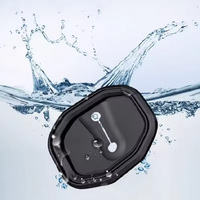 Protection de serrure de porte de voiture en silicone, amortisseur de chocs, couvre-serrure de porte de voiture, couvre-loquet de porte de voiture en caoutchouc