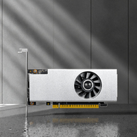 Carte graphique de jeu GTX 750 Ti 4 Go GDDR5 128 bits PCIe avec double ventilateur de refroidissement, sortie D P DVI