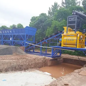 High Efficiency Foundation Free Concrete Mixing Plant Factory Price Ready Mixed Concrete Plants