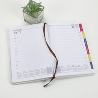 Joytop Vente en gros Personnalisé Agenda quotidien A5 relié rigide 365 jours Cahiers de papeterie scolaire