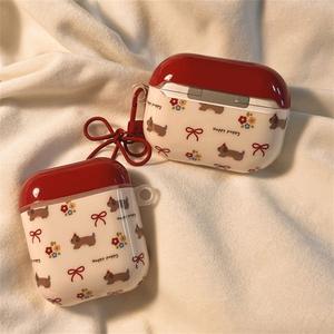 BP070 Funda Protectora para Auriculares <span class=keywords><strong>AirPods</strong></span> <span class=keywords><strong>Pro</strong></span> de <span class=keywords><strong>1</strong></span>ª, 2ª, 3ª y 4ª <span class=keywords><strong>Generación</strong></span>, Estilo Coreano con Lazo y Corazón, para Mujeres - Product Image 4