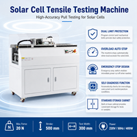Máquina de Ensayo Universal Controlada por Computadora para Pruebas de Tracción de Celdas Solares con Posicionamiento Automático y 16 Estaciones