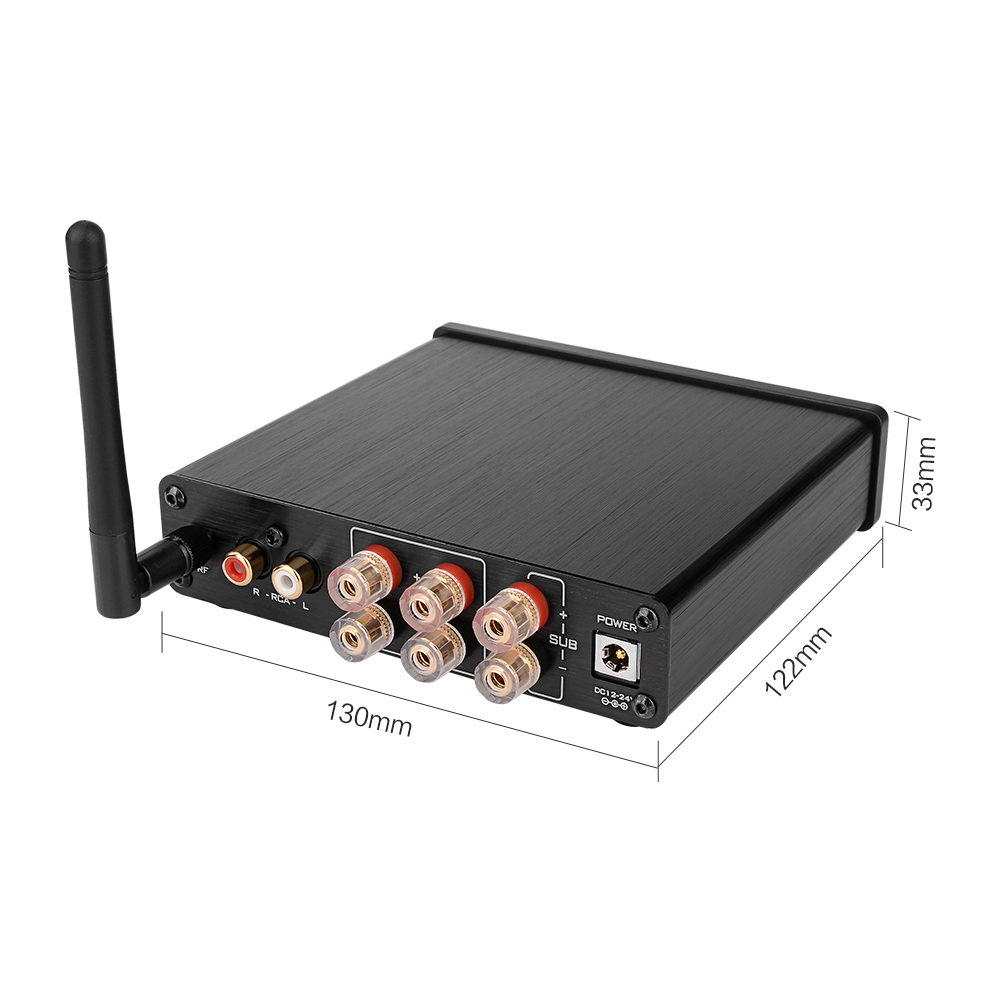 AIYIMA A03 TPA3116サブウーファーアンプ QCC304X DXT AIYIMA A03 TPA3116サブウーファーアンプ QCC304X Bluetooth 5.2 HiFi