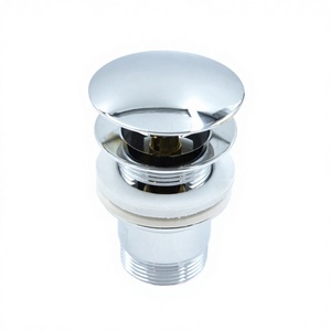 Desagüe Pop-Up Moderno Plateado de 2.8 Pulgadas con Rosca para Lavabo de Baño, Fácil Instalación - Product Image 2
