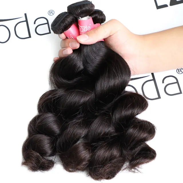 Lemoda Loose Wave Raw Virgin Brazilian Hair Bundles Cheap Wholesale 100% Human Hair Extensions Natural Virgin Hair Vendors