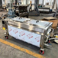 Mélangeur à ruban industriel en acier inoxydable 304 pour pâte de bœuf et sauce aux haricots, 100L, 280L, 500L, 1000L