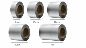 Ruban adhésif super résistant en caoutchouc butyle imperméable avec feuille d'aluminium pour la <span class=keywords><strong>réparation</strong></span> des fuites, le masquage des toits, des camping-cars et des serres - simple face - Product Image 5