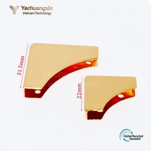 Protections d'angle en métal de luxe durables pour livres et quincaillerie de coffre - Product Image 6