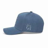 Topi Baseball Kanvas Logo Kustom 5 Panel Bordir Grosir Model Snapback Terstruktur Motif Titik Empat Musim Vintage Olahraga Luar Ruangan Unisex OEM