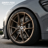 GRAYFOX Jantes forgées personnalisées en bronze brossé 18 19 20 21 22 pouces 5x120 5x112 5x114.3 pour BMW M2 F87 Série 3 335i BMW X5 X6