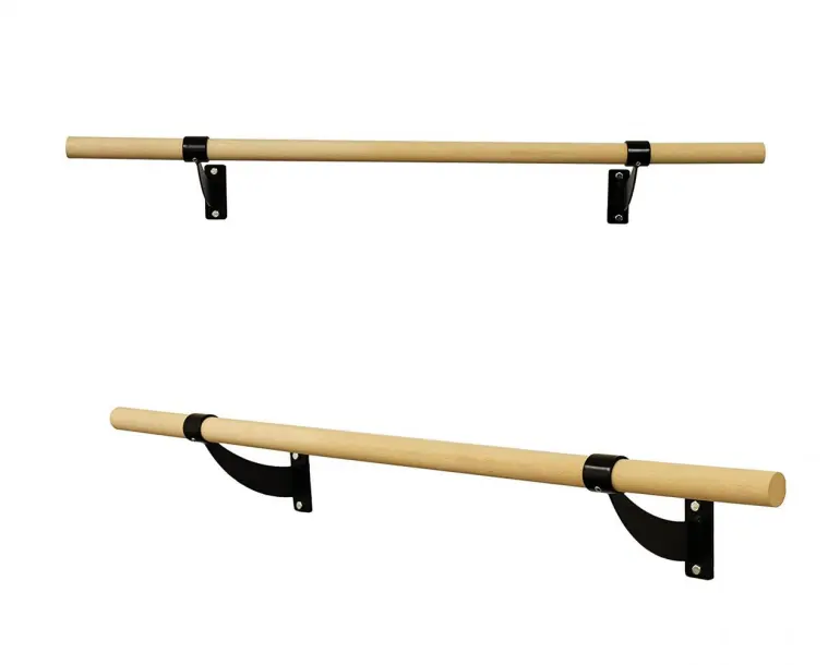 Wholesale Wall Mounted Ballet Barre Premium Wood Bar Professional Gymnastic Barre Indoor