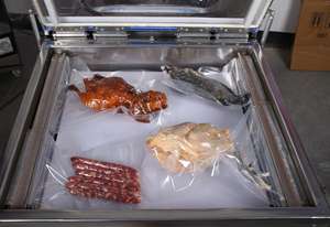 Sellador de carne de pescado seco Vertical <span class=keywords><strong>Industrial</strong></span> máquina de envasado <span class=keywords><strong>al</strong></span> <span class=keywords><strong>vacío</strong></span> de paquete de carne automática <span class=keywords><strong>para</strong></span> <span class=keywords><strong>empacadora</strong></span> de alimentos y sellador <span class=keywords><strong>al</strong></span> <span class=keywords><strong>vacío</strong></span> a la venta - Product Image 5