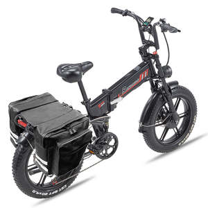 Bicicleta Plegable RANDRIDE Pro-2000W con Motores Dobles de 1000W y Scooter Eléctrico de 250W, Batería de Litio de 20AH, Neumáticos Anchos - Product Image 1