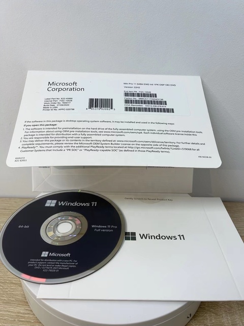 Windows 11 Pro Dvd Pack  Global Online Activation Lifetime Warranty