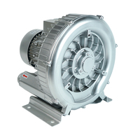2.2kw 2 phases vortex industriel souffleur d'air 3hp aérateur régénératif souffleur de feuilles pompe à oxygène