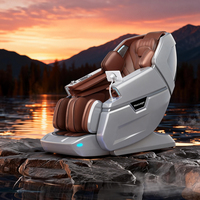 L66 pour fauteuil de massage portable de luxe au design original, massage complet du corps, position assise et allongée ultra confortable, mécanisme 4D