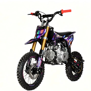 Nueva Motocicleta Todoterreno para Adultos de 110cc con Frenos de Disco, Arranque a Patada, Diseño Moderno, Llantas Grandes de 14+12 Pulgadas, Velocidad 40-60km/h - Product Image 1