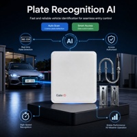 Contrôleur d'accès automatique RFID longue portée pour véhicules, ouverture mains libres pour portail battant électrique et porte à enroulement