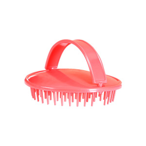 Cepillo de limpieza para la cabeza, portátil, redondo, de plástico PP, impermeable, para adultos, para peluquería, uso en baño, en seco y húmedo - Product Image 2
