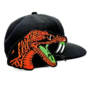 定制标志FAMU Rattlers棒球帽佛罗里达A & M大学棒球帽防水运动帽