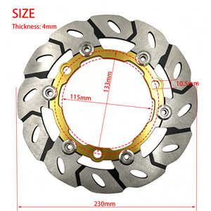 <span class=keywords><strong>จาน</strong></span>เบรกหลังแบบลอยตัวสำหรับ Yamaha <span class=keywords><strong>NMax</strong></span> 125 250 300 ผลิตด้วยเครื่อง CNC - Product Image 5